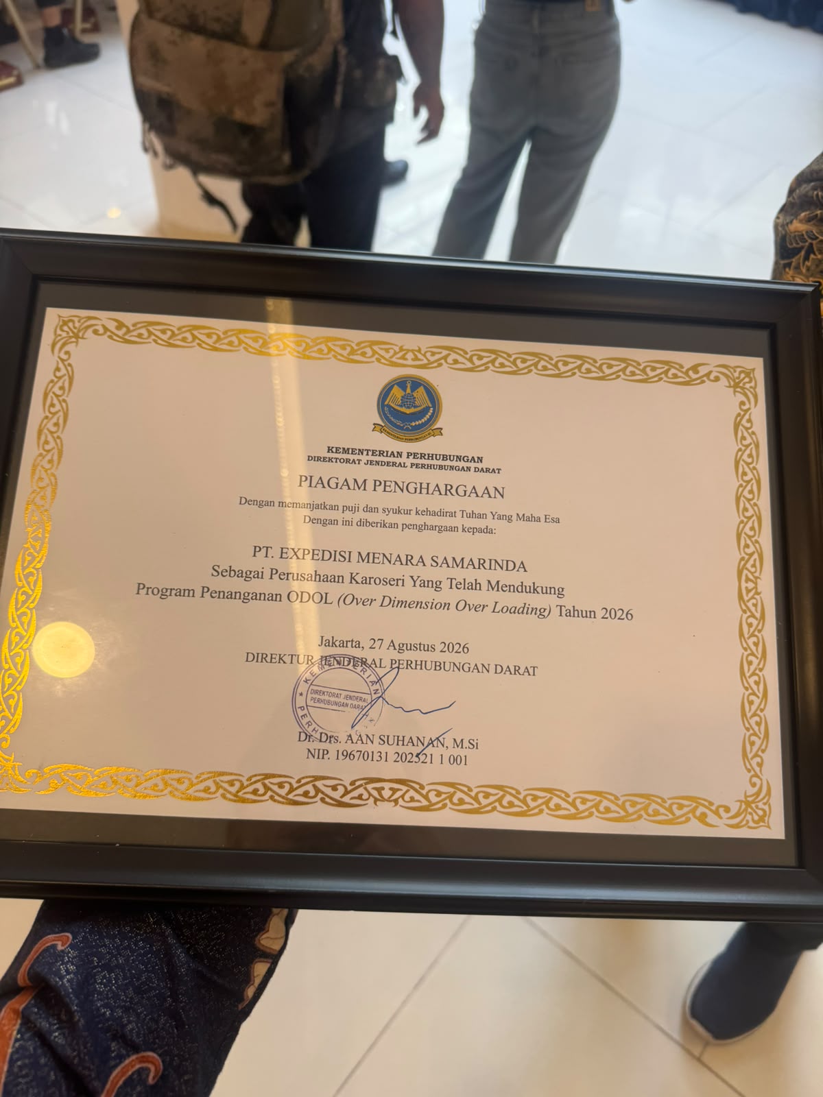 Program normalisasi kendaraan angkutan barang ( ODOL )
